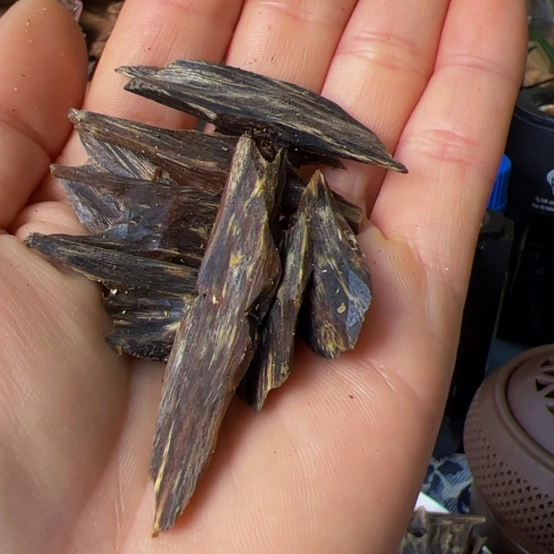 【闪购商品】沉香手把件奇楠紫棋高端老块料10克