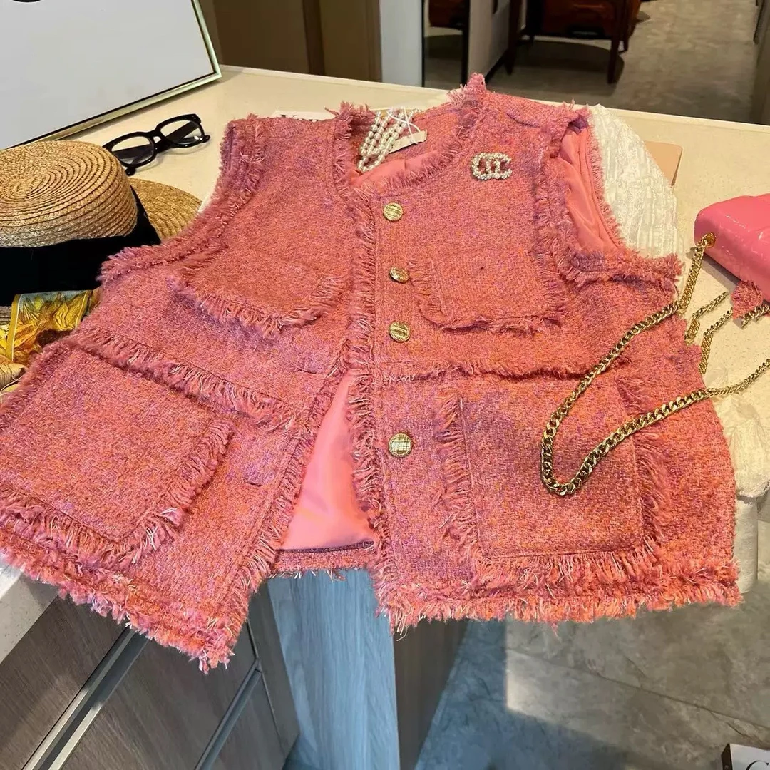 肉肉家*大码水波温柔马甲