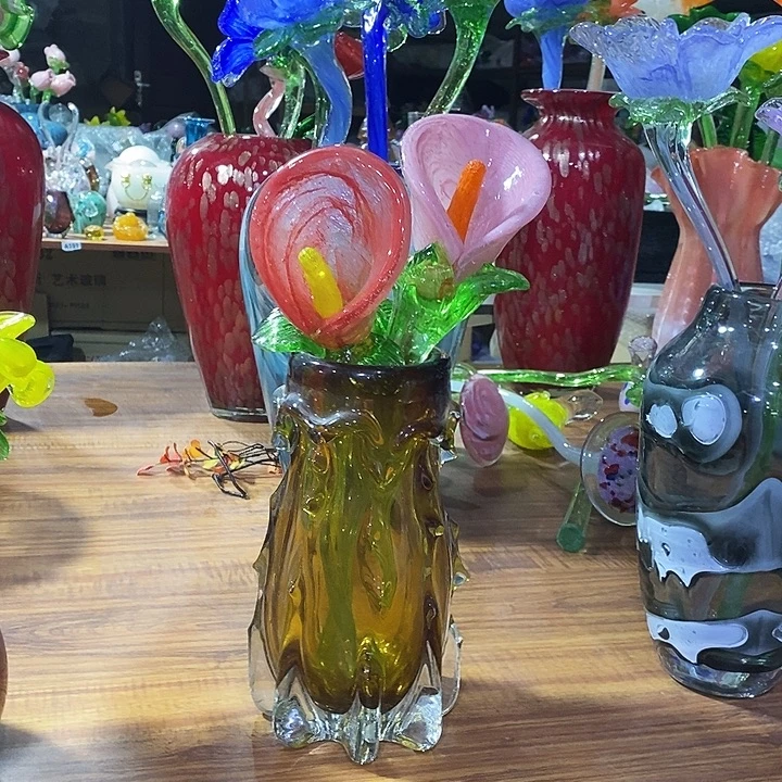 两只花加瓶高35厘米