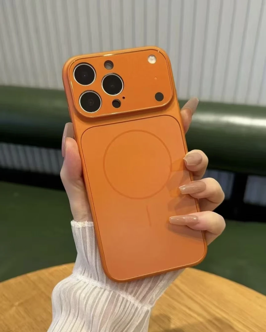 适用苹果17磁吸手机壳iPhone16/15/14秒变高级感全包防摔简约肤感
