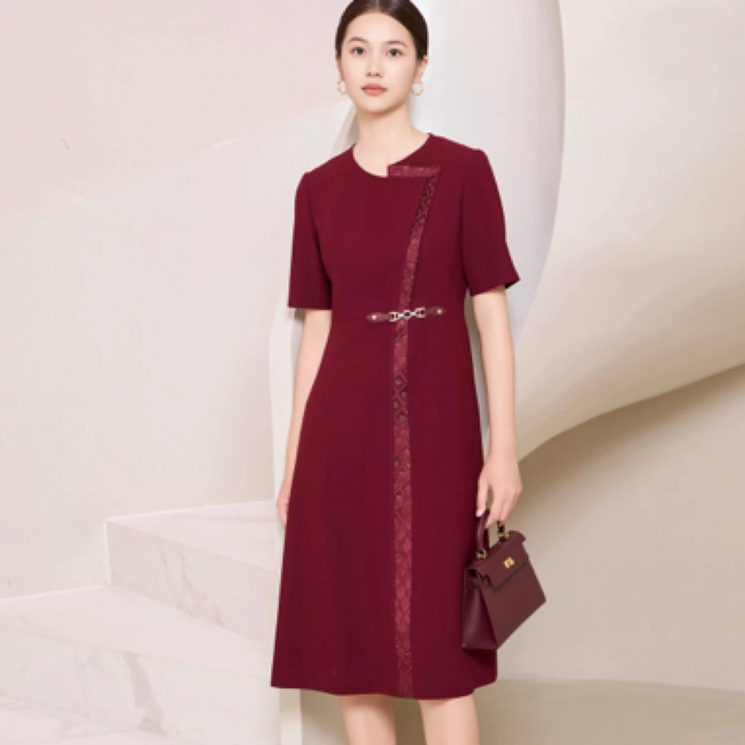 171033时尚喜婆婆婚宴礼服