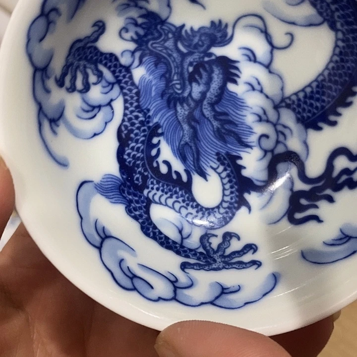 摆件景德镇陶瓷主人杯13444