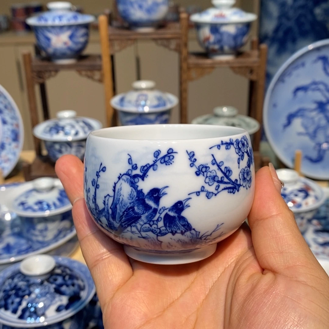 景德镇陶瓷手工手绘