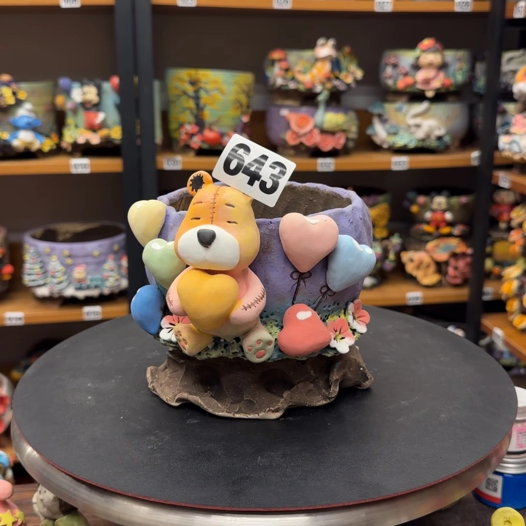 【闪购商品】粗陶手捏