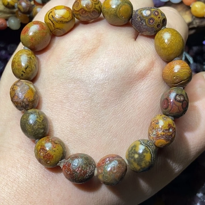 石材阿拉善唐三彩眼睛石