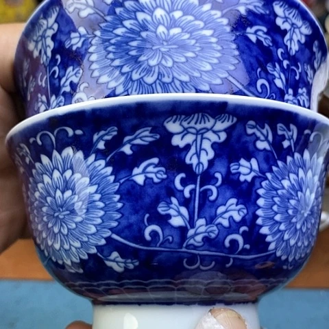 景德镇陶瓷藏式茶碗