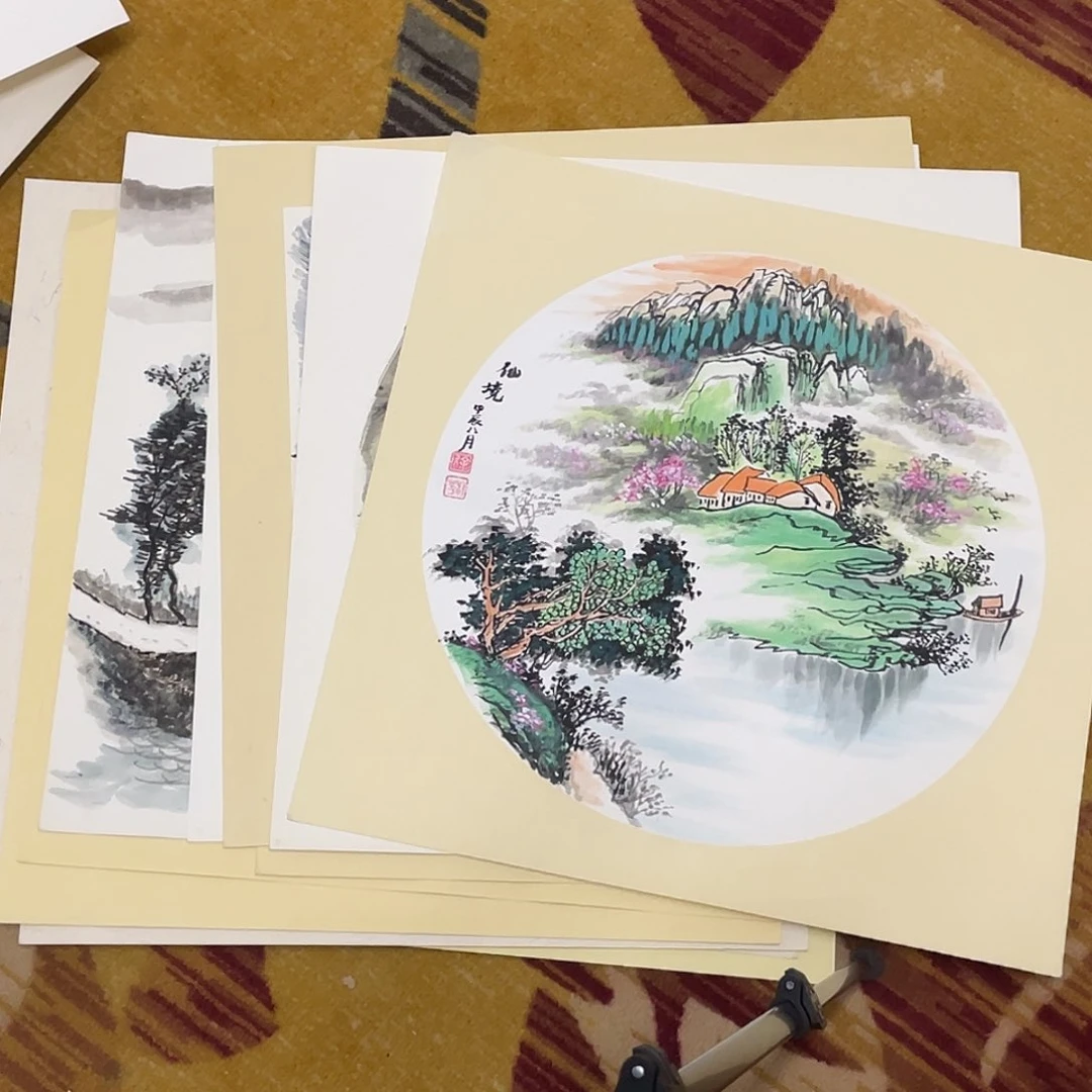 国画文*浩卡纸瑕疵品不退不换（13张）99999999999