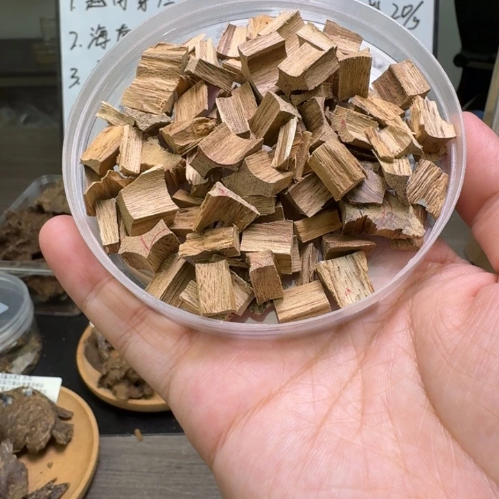 缅甸老虎斑车珠碎料10克