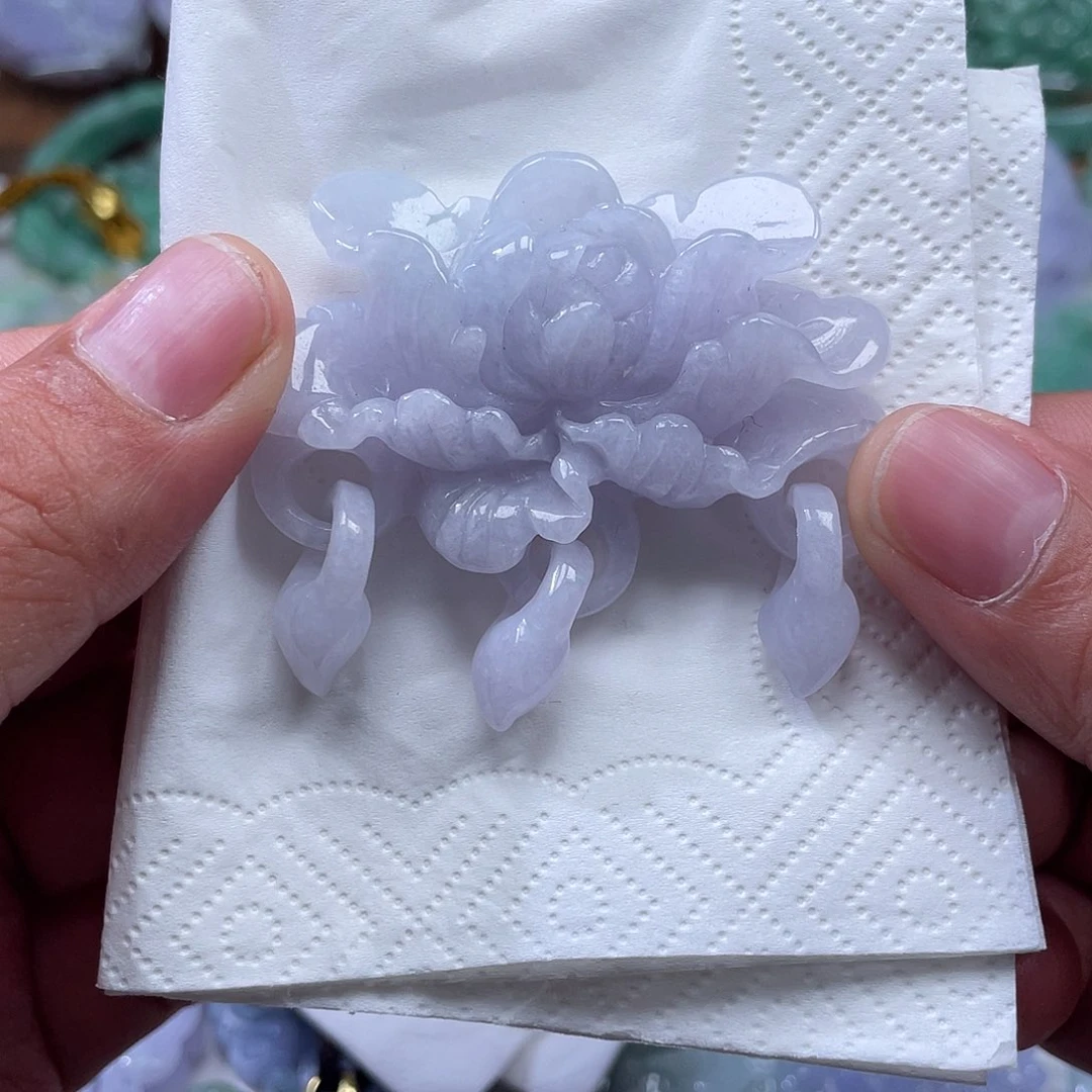 颈饰未镶嵌翡翠翡玉缘翡翠