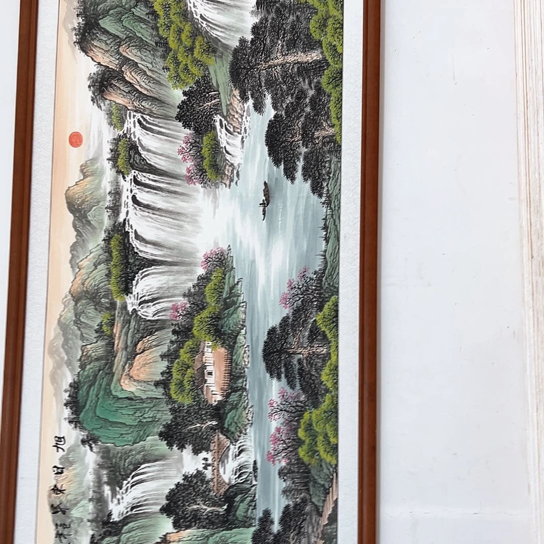 福***忠国画手绘保证质量保证