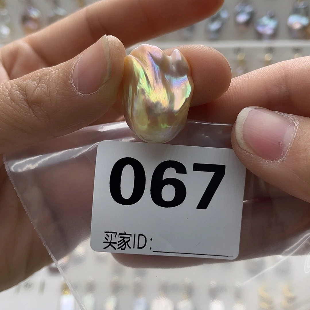 淡水珍珠颈饰未镶嵌爱***睛