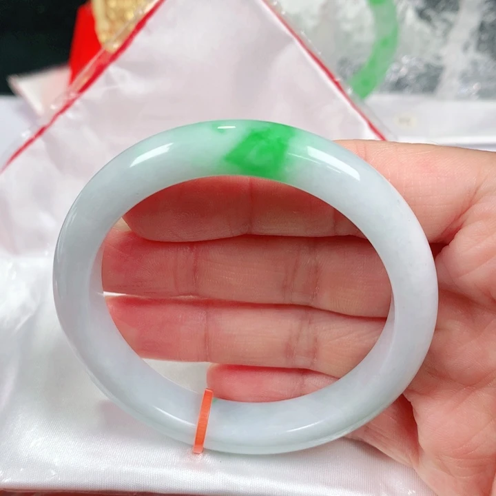 未镶嵌手镯翡翠梦****鱼   编号DH1143 正圈54