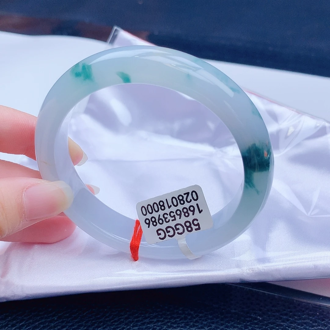 翡翠未镶嵌手镯缅甸天然翡翠a货手镯