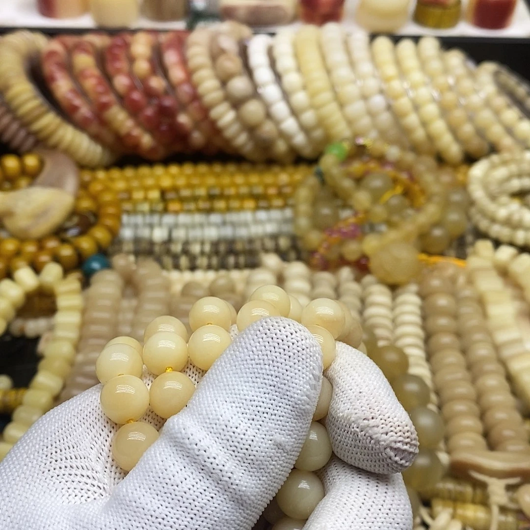 牛骨手串/手链春*.精美人工养殖驼骨