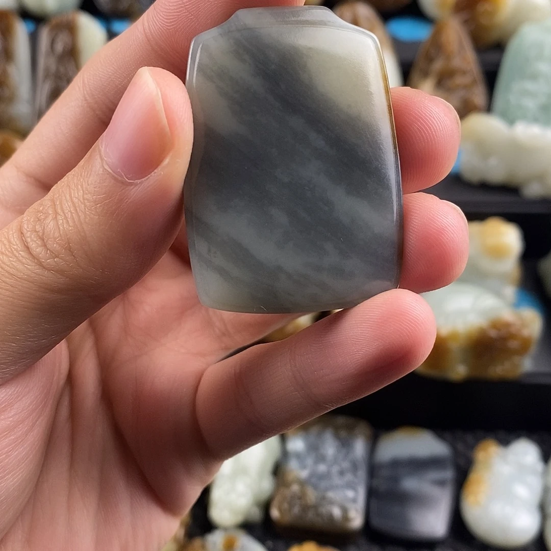 和田玉挂件未镶嵌