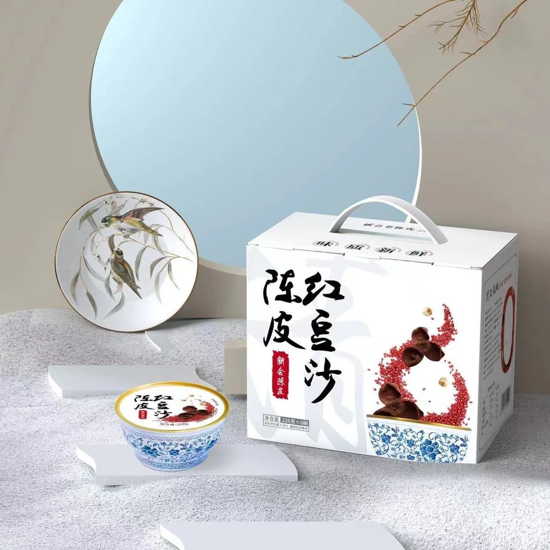 陈皮红豆沙。  可搭配西洋参