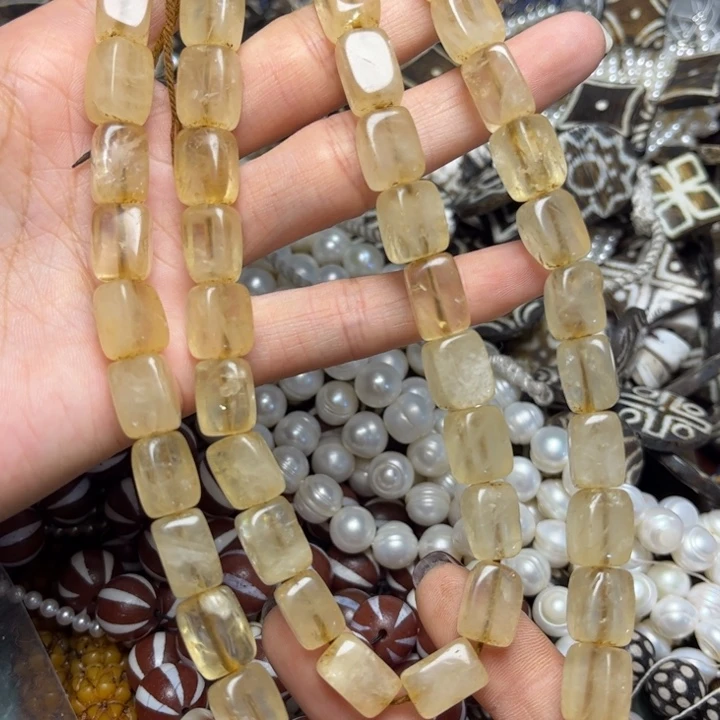 玻璃颈饰7893老白水一条