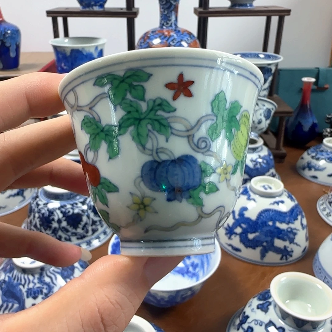 杯子景德镇纯手工陶瓷的111111