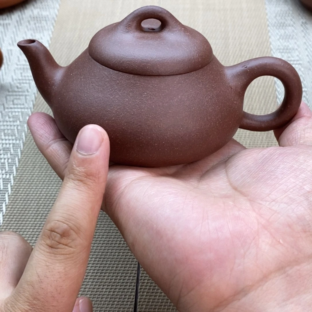 茶壶紫砂峰*扬紫砂石瓢190容量