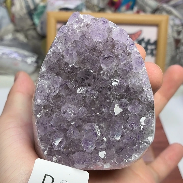 未镶嵌摆件紫晶紫水晶