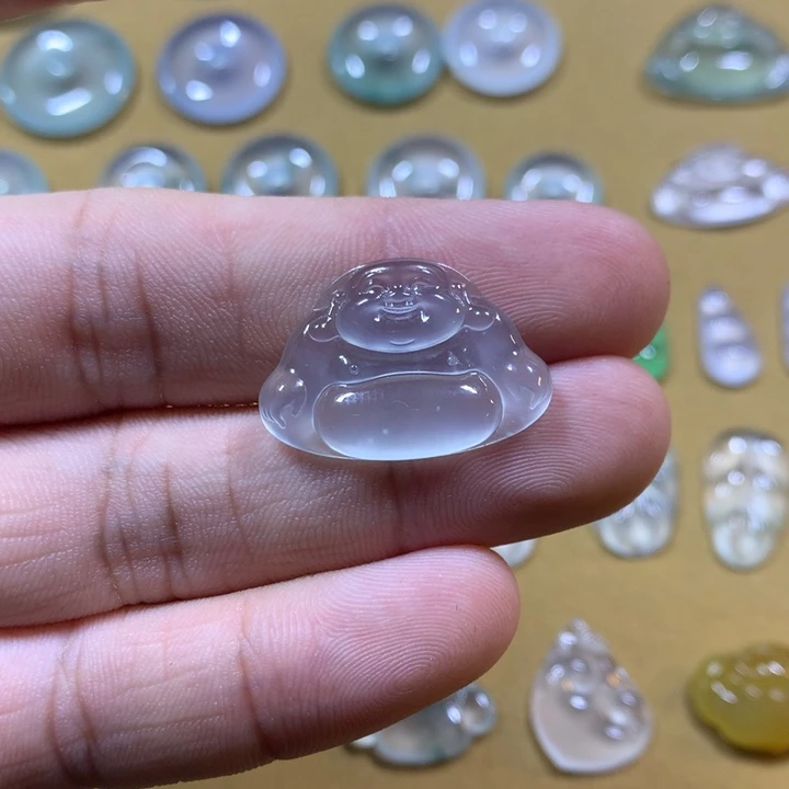 翡翠未镶嵌吊坠(不含链)翡翠吊坠