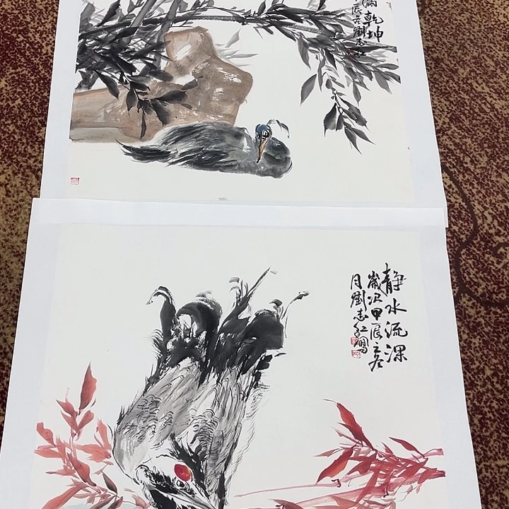国画清**光志红老师作品222222