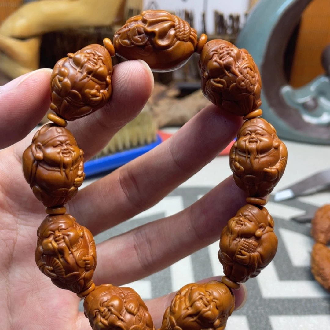 橄榄核手串/手链橄榄核雕工艺手串5119