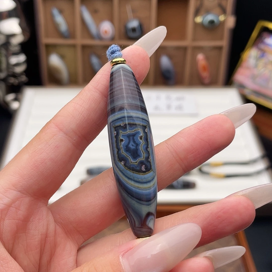 玛瑙/玉髓颈饰合金润*