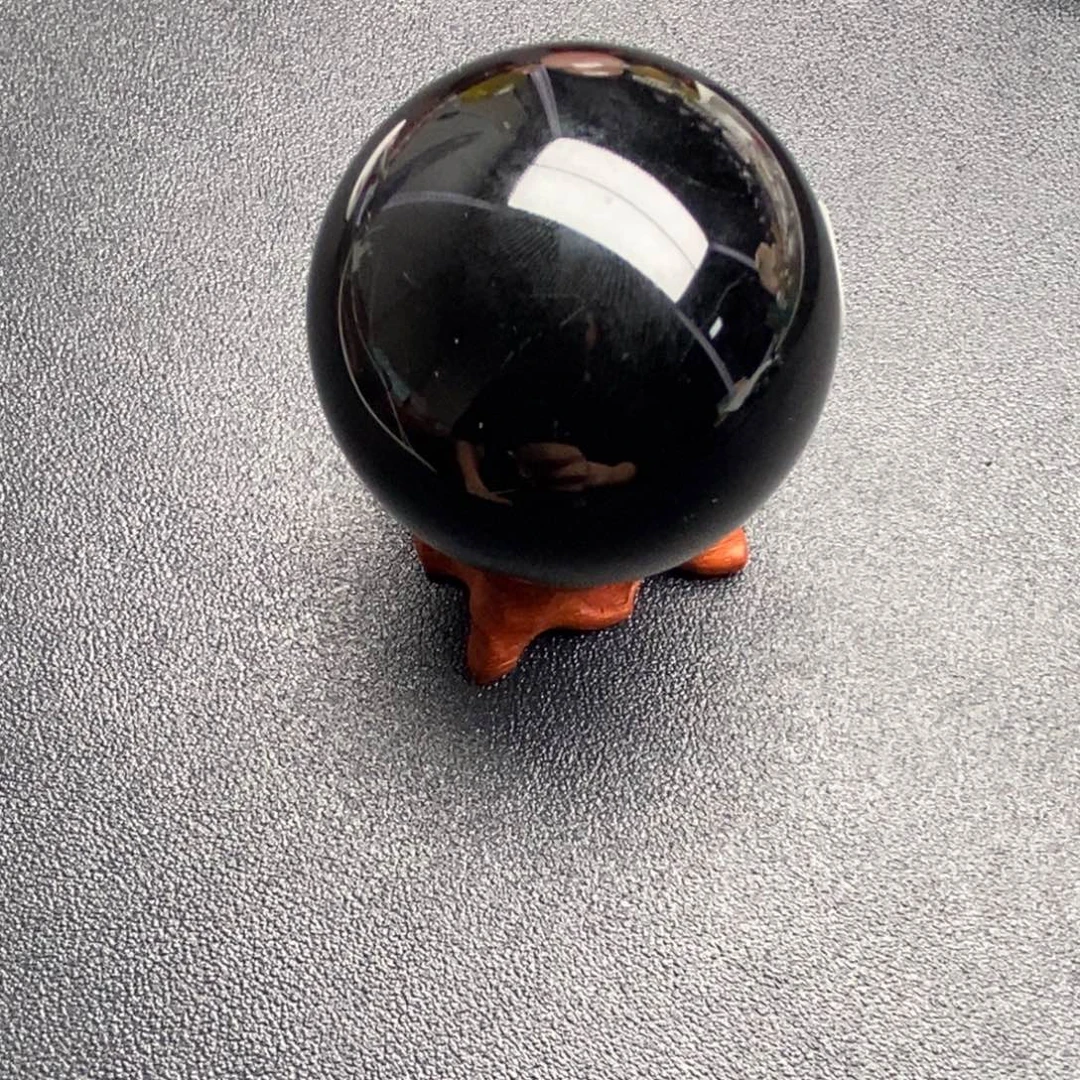 未镶嵌黑曜岩珠宝奇石5.4cm