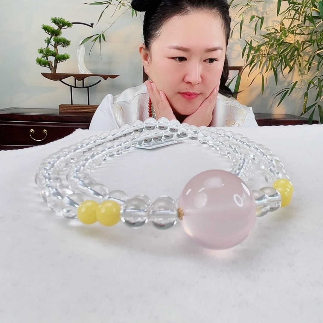 水晶手链未镶嵌水晶7.8