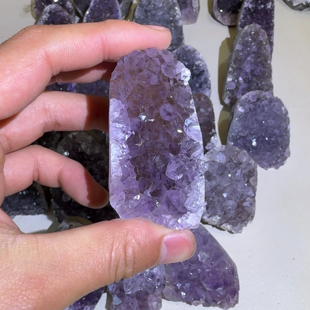 大型摆件（非配饰）紫晶银S925镶嵌