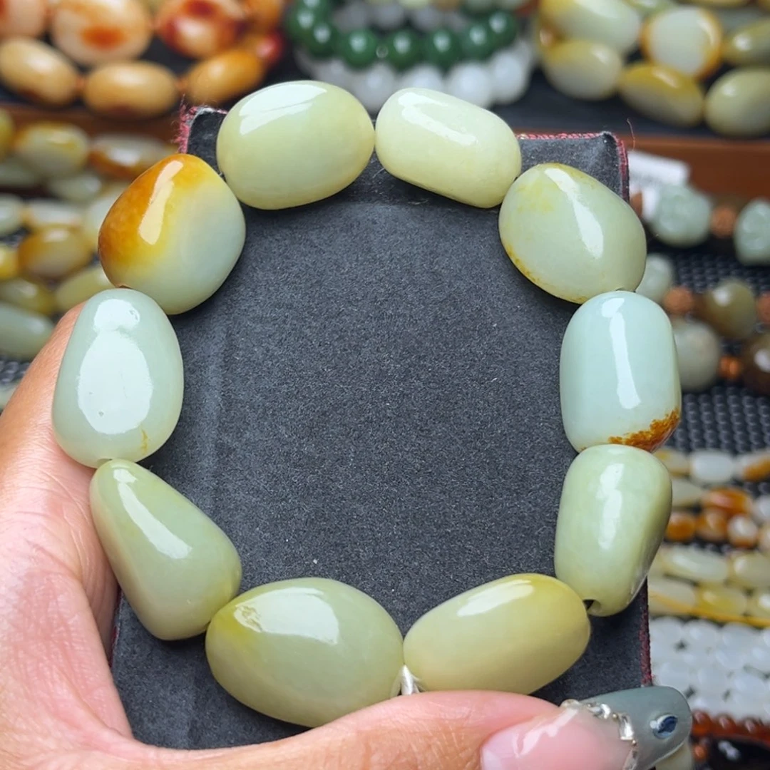 未镶嵌手串和田玉