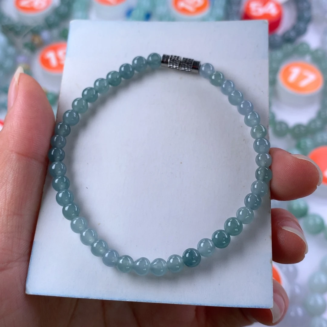 未镶嵌手链翡翠卡4.6