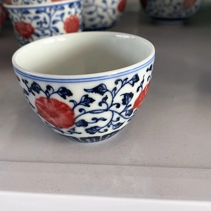 杯观**月景德镇陶瓷还原