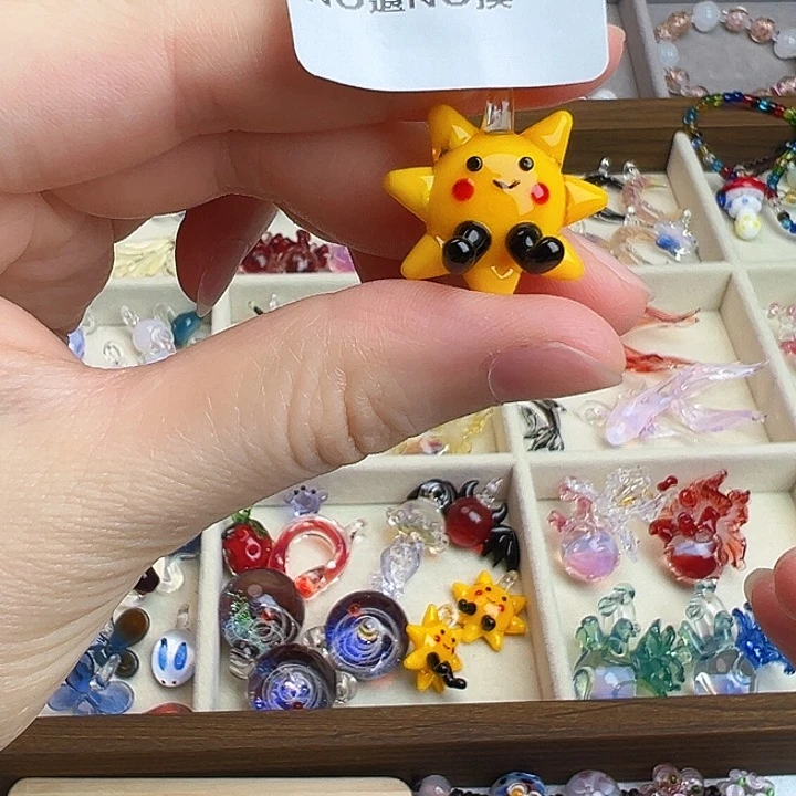 琉璃吊坠(不含链)45号小太阳