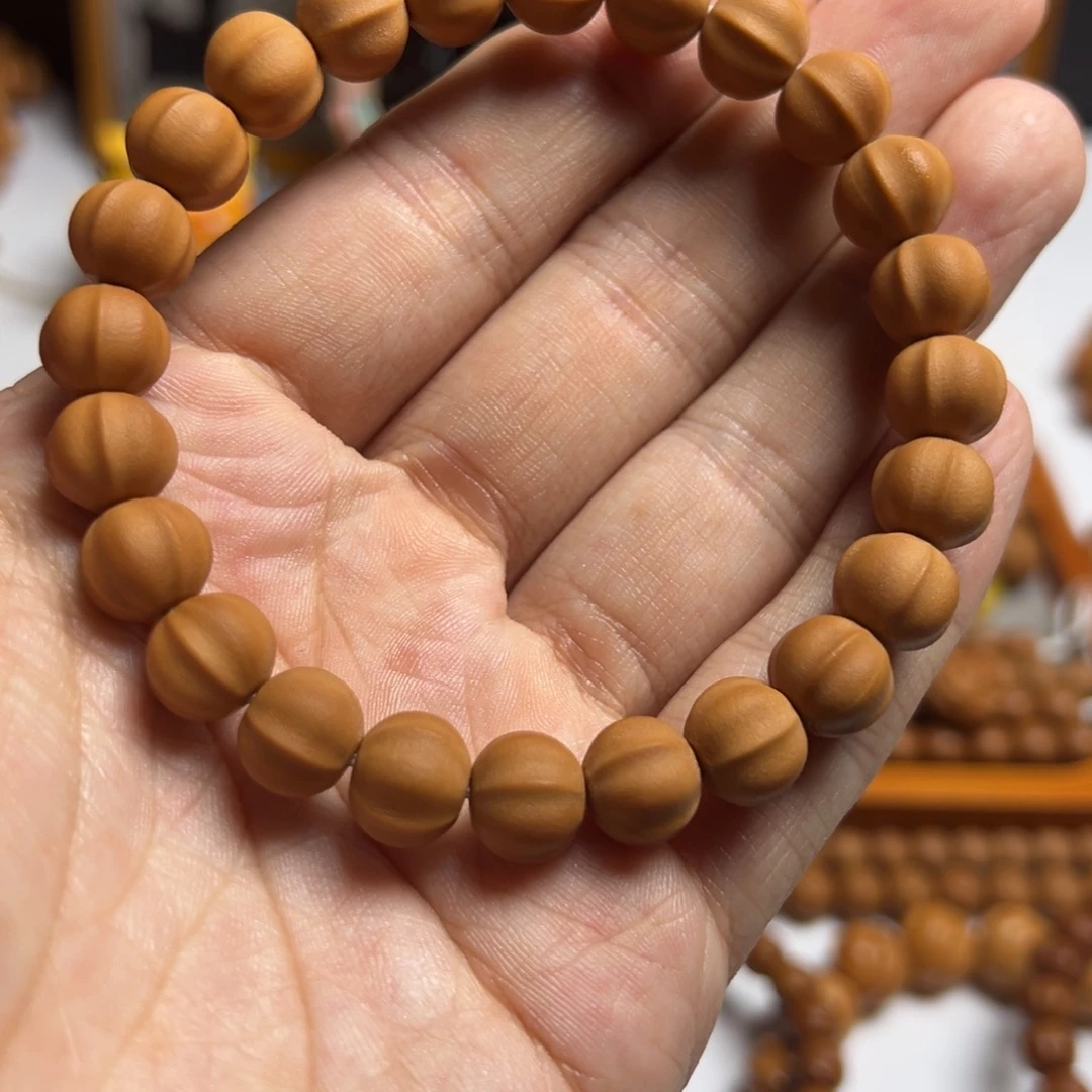猴头核桃手串全品橘皮纹理哑光鲨鱼尺寸9+