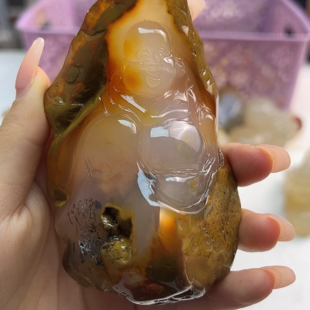 玛瑙/玉髓合金颈饰