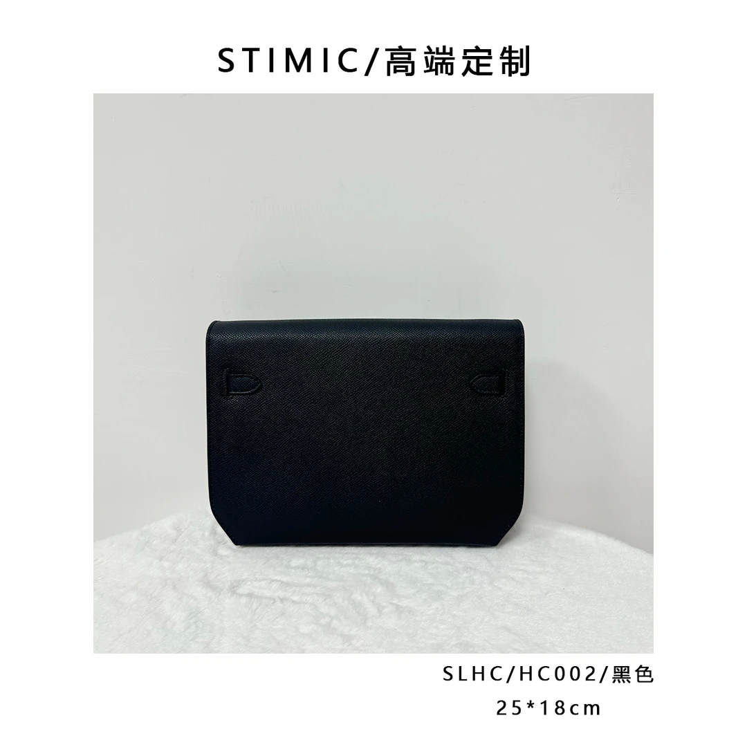 SLHC/HC002/黑色高端订制手工蜡线女士时尚单肩轻奢斜挎包002