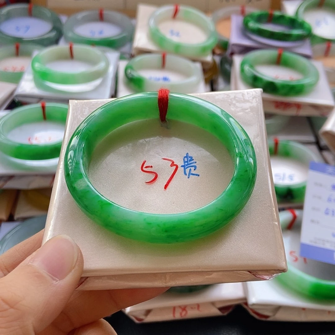 未镶嵌手镯翡翠鱼*摆手镯