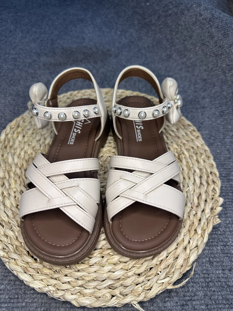 【扣号链接】夏季新款时尚百搭淑女气质范公主凉鞋女童