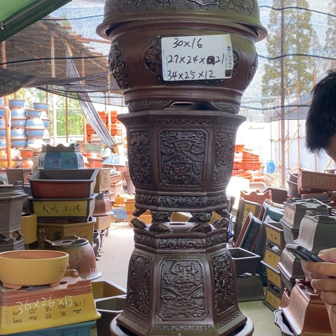 紫砂花盆紫砂紫砂