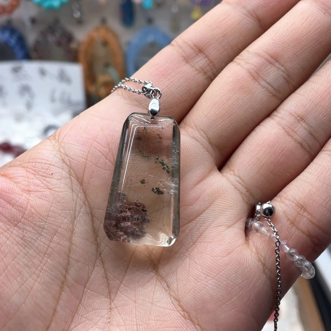 手链烟晶未镶嵌幽灵吊坠
