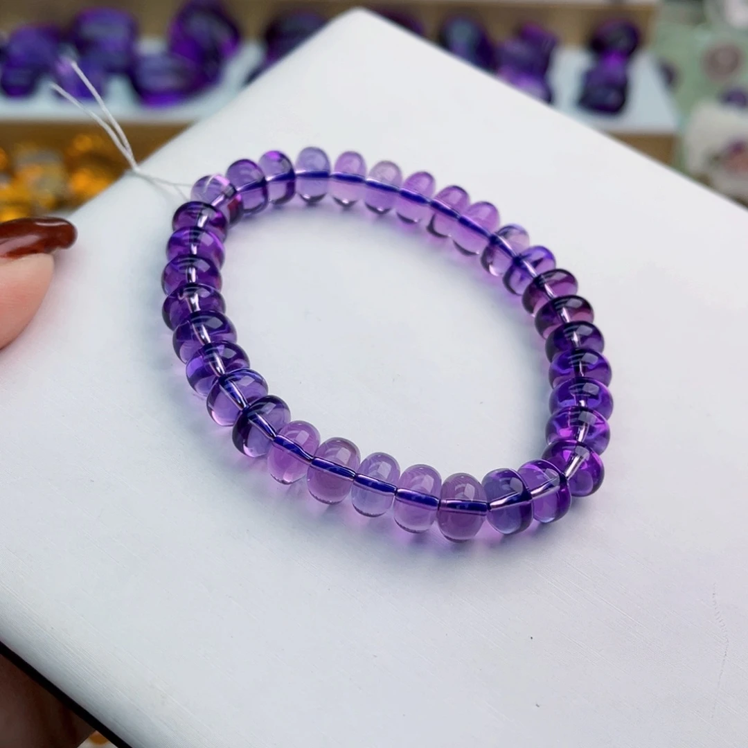 水晶未镶嵌手串天然保真