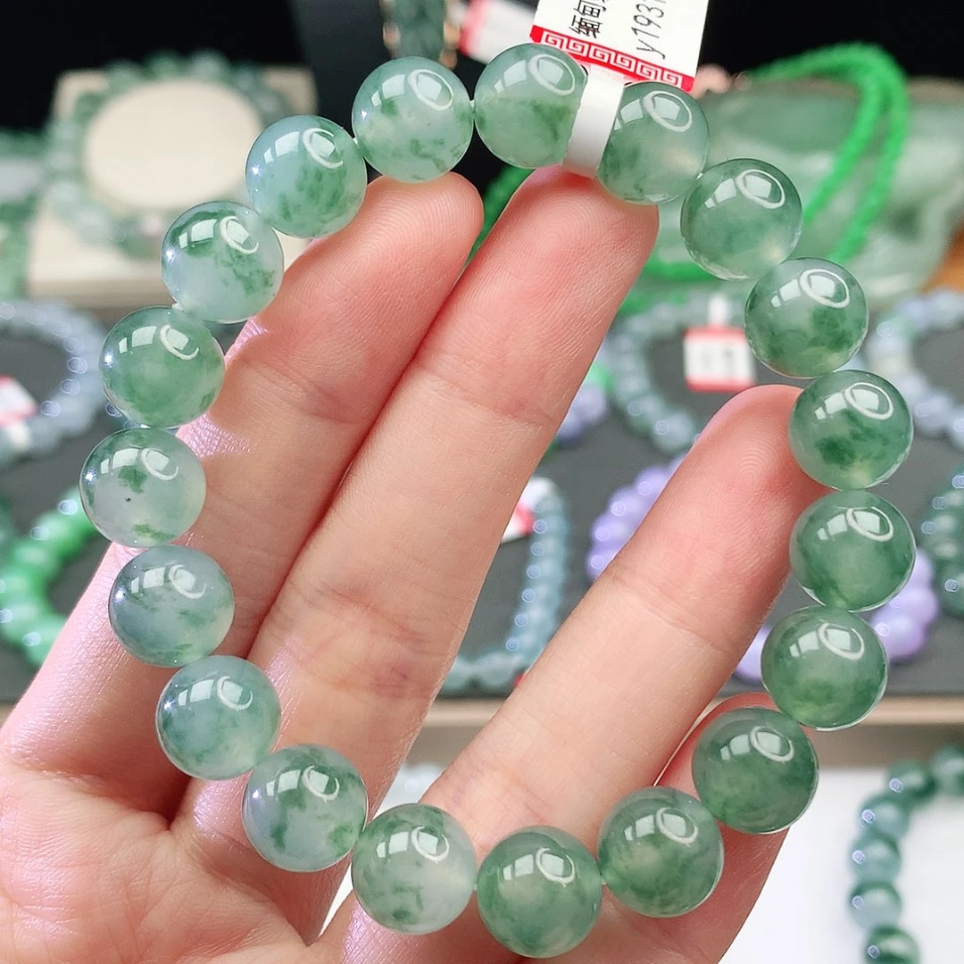 未镶嵌手链翡翠爱****起翡翠10mm