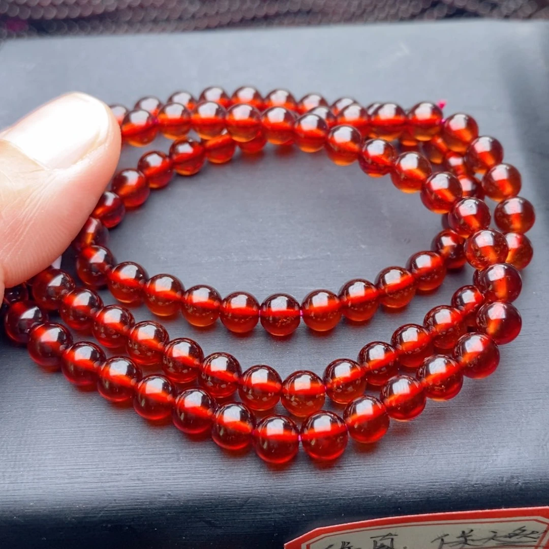 余***呦石榴石手链未镶嵌5.8中高品