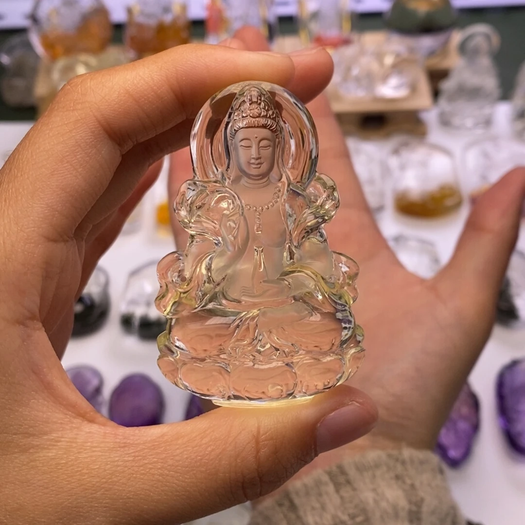 往***酒水晶颈饰未镶嵌定制