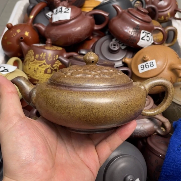 茶壶紫砂紫砂微瑕