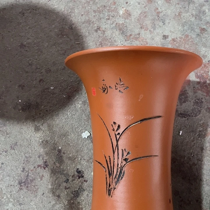 紫砂宜兴紫砂花盆535