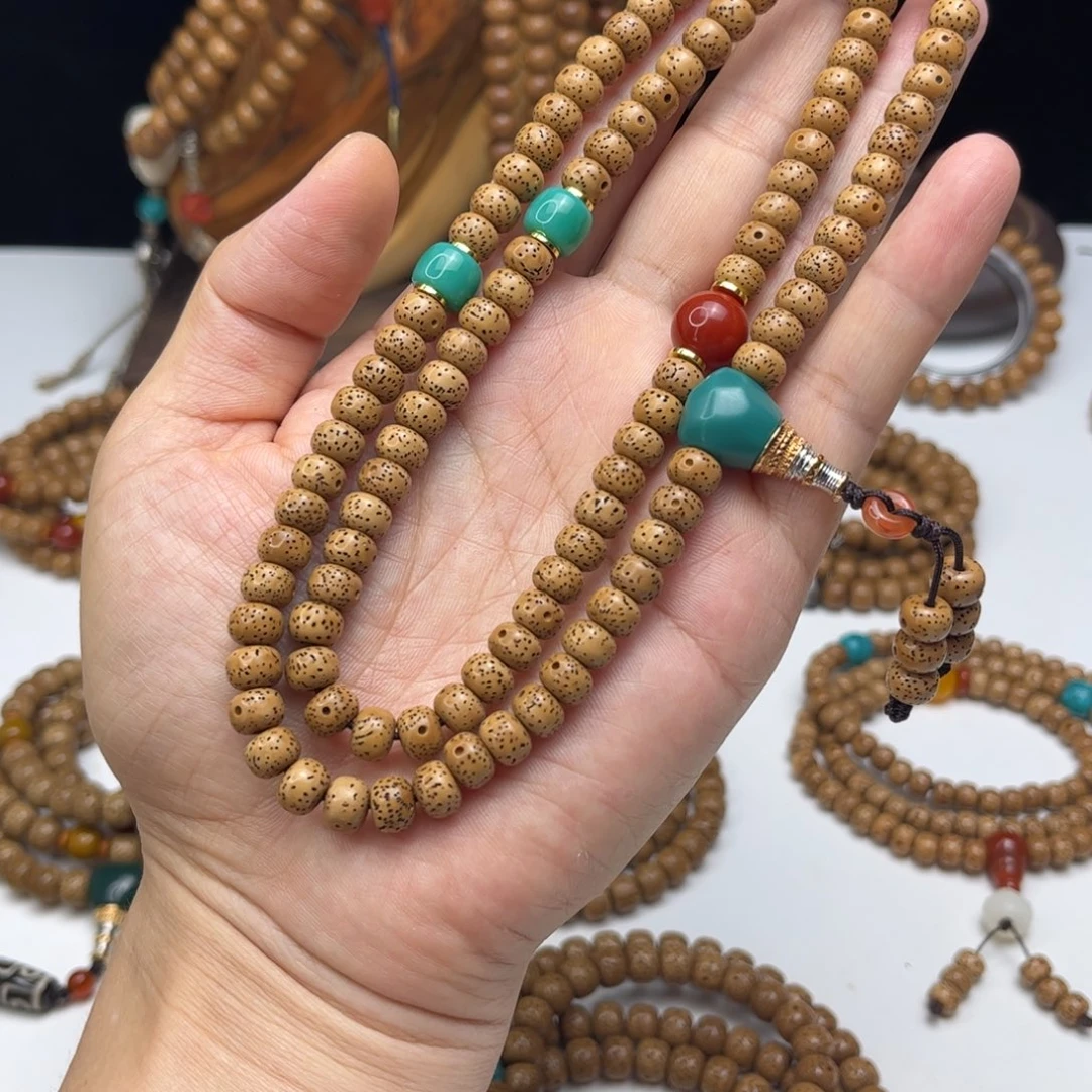 潘***梅星月菩提手串菩提