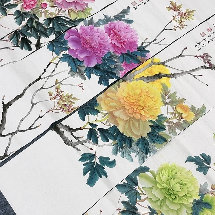 国画纯手绘国画作品欣赏